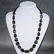 Работы для детей, handmade. Livemaster - original item Beads natural stone amber. Handmade.