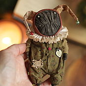 Куклы и игрушки handmade. Livemaster - original item Garret doll: Pocket Jester. Handmade.