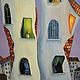 Order Painting 'Cat's House', oil on canvas. Kind paintings by Irina Belozerova. Livemaster. . Pictures Фото №3