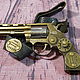 Pistol revolver in steampunk style 'MINI'. Subculture Attributes. Neformal-World. My Livemaster. Фото №5