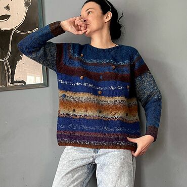 Одежда ручной работы. Ярмарка Мастеров - ручная работа Свитер Пузырек. Handmade.