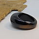 Order Ring ring of black and brown agate 19.5 Coffee day. Selberiya shop. Livemaster. . Ring Фото №3