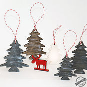 Toy set for Christmas tree decorative
