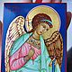 Order The Holy Guardian Angel.Hand painted icon. svetmiru. Livemaster. . Icons Фото №3