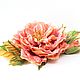Brooch 'Tea rose', Brooches, Moscow,  Фото №1