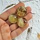 Лимонный кварц. Кабошоны. Кабошоны. Gems for Art (Indianstones). Ярмарка Мастеров.  Фото №4