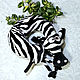 Car pillow Zebra, Car souvenirs, Krasnodar,  Фото №1