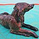 Винтаж: Старинная скульптура статуэтка Chien de chasse бронза Франция. Статуэтки винтажные. Антиквариат и винтаж из Франции. Ярмарка Мастеров.  Фото №4