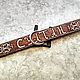 Order Collar for dog personalized genuine leather. AshotCraft. Livemaster. . Dog - Collars Фото №3