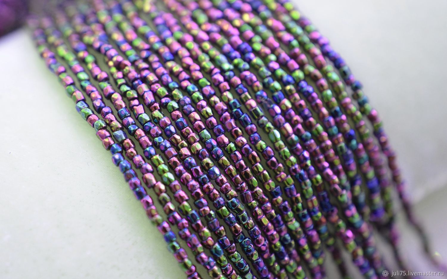 Бисер богемский № 12, Чехия купить в интернет-магазине Ярмарка Мастеров ...