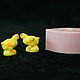 Silicone mold for soap and candles Two chicken, Molds for making flowers, Moscow,  Фото №1