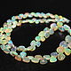 Эфиопский опал 4-10мм нить 41см. Бусины. Beads. Ярмарка Мастеров.  Фото №5