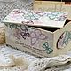 Box-box moths butterflies retro style. Storage Box. Studio Villa-Oliva. My Livemaster. Фото №5