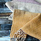 Hand weaving. Scarf with gradient. Pumpkin and lavender. Scarves. mar-yanew. Online shopping on My Livemaster.  Фото №2