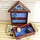   Короб-хламовница в прихожую серия "уютный дом". Короб. Wedge Magic Натальи Клиницкой.. Ярмарка Мастеров.  Фото №5