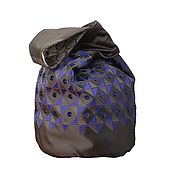 Женская сумочка "Листья-сердечки" двусторонняя