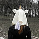 Copy of Hooded scarf Fantasy Warm scarf Winter accessories. Hoods. Knitted fairy tales (empatik). My Livemaster. Фото №5