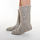 Felted Merino socks, Socks, Kazan,  Фото №1