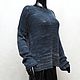 Джемпер женский вязаный из кид-мохера. Джемперы. Favoritejersey Кардиганы Топы Джемперы. Интернет-магазин Ярмарка Мастеров.  Фото №2