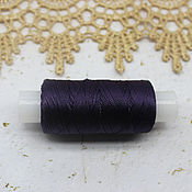 Материалы для творчества handmade. Livemaster - original item Embroidery threads Purple 200 m. Handmade.