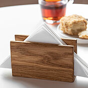 Для дома и интерьера handmade. Livemaster - original item Rectangular napkin holder made of oak in natural color. Handmade.