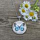 Pendant silver Butterfly, Pendants, Moscow,  Фото №1