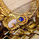 Cufflinks: OSCAR. Sapphire in gold. Blue cufflinks. jewelry for men. Cuff Links. LADY-LIZA jewelry shop. Online shopping on My Livemaster.  Фото №2