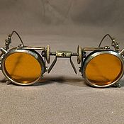 Субкультуры handmade. Livemaster - original item Steampunk goggles "Sahara". Handmade.