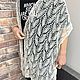 Шаль ажурная из Кид мохера. Шали. knitting4you. Интернет-магазин Ярмарка Мастеров.  Фото №2