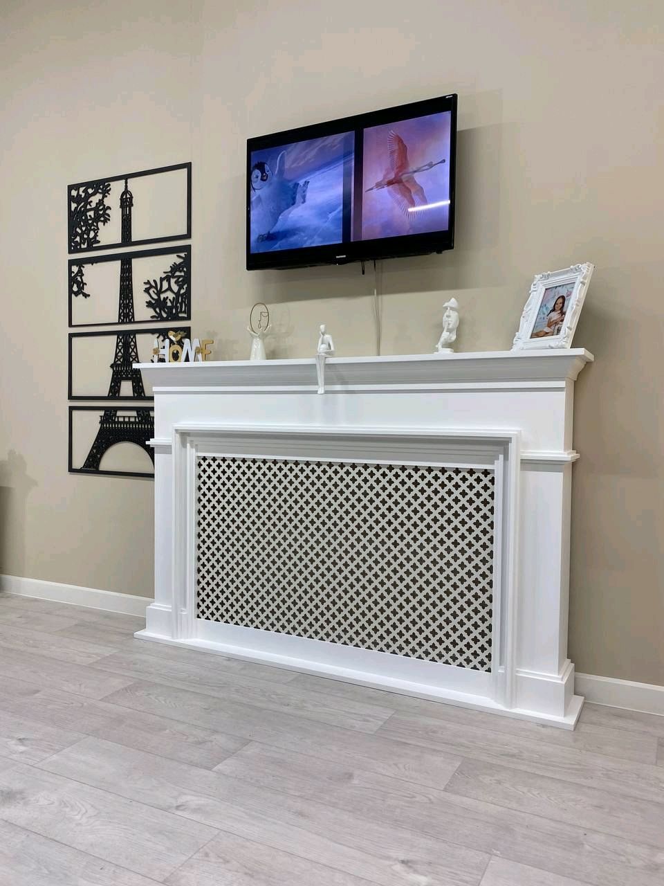 Экран на батарею в виде камина купить в интернет-магазине Ярмарка ...