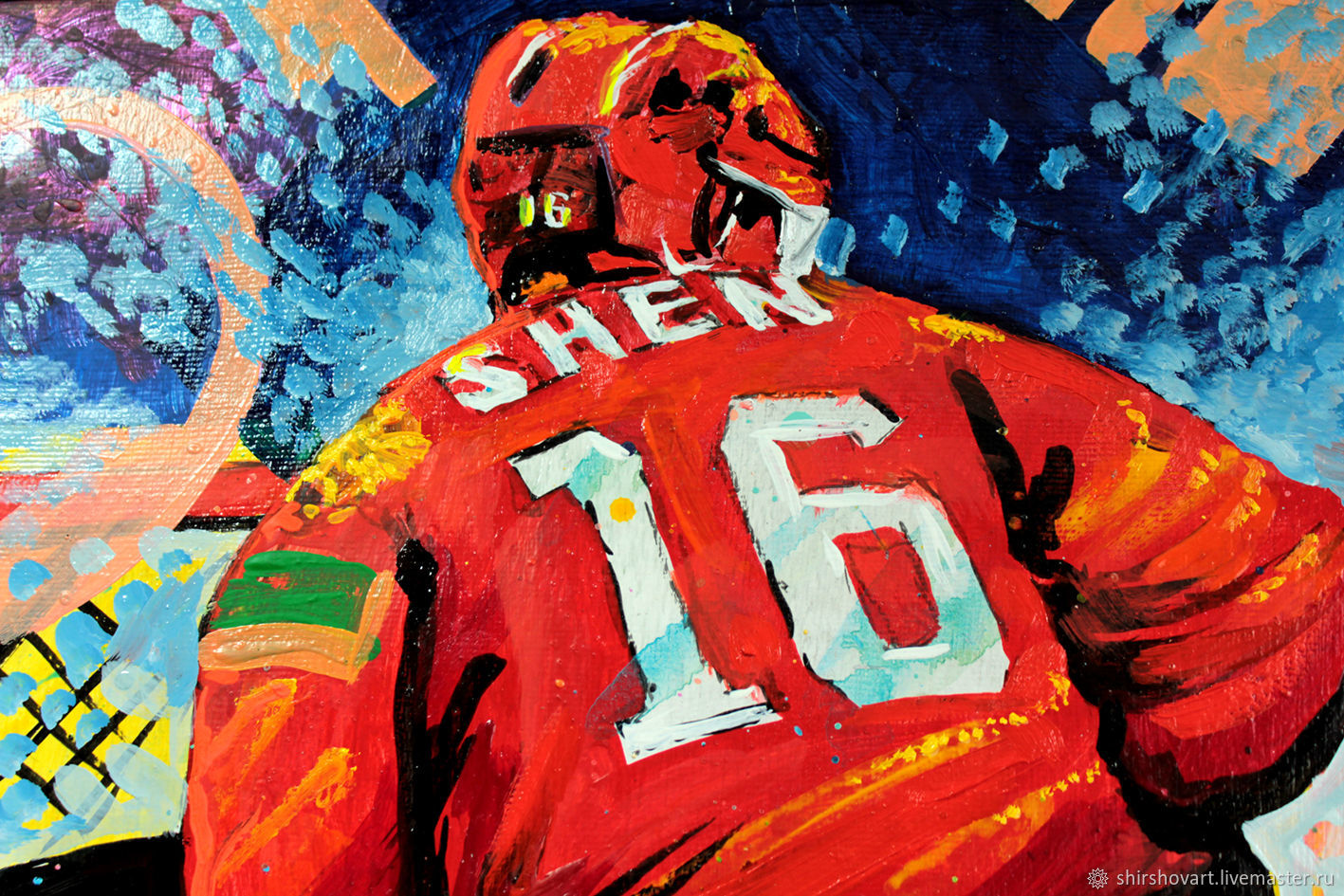 Картины: хоккей "Победный ГОЛ ! " купить в интернет-магазине Ярмарка ...