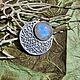 Подвеска с лунным камнем " Лунница ". Подвеска. Vadjra-jewelry. Ярмарка Мастеров.  Фото №6