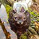 Заказать Винный бокал «Lilac cat». Skari-art. Ярмарка Мастеров. . Бокалы Фото №3