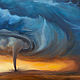 Торнадо (40х60 см), Картины, Санкт-Петербург,  Фото №1