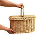 Basket wicker with lid medium. basket of vines. Art.4069. Basket. SiberianBirchBark (lukoshko70). My Livemaster. Фото №5