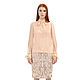 Silk blouse. Delicate peach color, Blouses, Moscow,  Фото №1