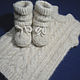 Children's knitted set of accessories. Childrens vest. Warm Yarn. Online shopping on My Livemaster.  Фото №2