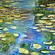 Water lilies by Monet. Pictures. (matuchkQ). Online shopping on My Livemaster.  Фото №2