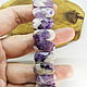 Purple Mountains Amethyst Bracelet. Bead bracelet. Selberiya shop. My Livemaster. Фото №4