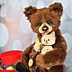 Big teddy bear Oscar 16 in (40 cm) collectible bear. Teddy Bears. NatalyTools (natalytools). My Livemaster. Фото №5