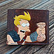 Мем Бумажник Fallout ручной работы shut up and take my bottlecaps, Кошельки, Санкт-Петербург,  Фото №1