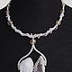 Necklace "Duet" from beads with agate. Necklace. Elena Karaseva. Bisernyj eksklyuziv. Интернет-магазин Ярмарка Мастеров.  Фото №2