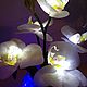 Светодиодная орхидея "Нежность" от MliveRu, Потолочные и подвесные светильники, Москва,  Фото №1
