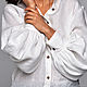 Linen shirt with puffy sleeves, Shirts, St. Petersburg,  Фото №1