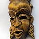 Order Mask Africa wooden mask. Handmade. Art Branch Org (ArtBranchOrg). Livemaster. . Carnival masks Фото №3