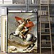 Картина Наполеон Бонапарта с лошадью Картина маслом Интерьерная живоп. Картины. Картины маслом Золотое сечение. Ярмарка Мастеров.  Фото №6
