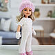 Clothes for Paola Reina dolls. Warm pink set with shawl. Clothes for dolls. DeSouris (desouris). My Livemaster. Фото №5
