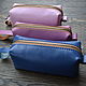 Cosmetic bag genuine leather, Beauticians, Moscow,  Фото №1