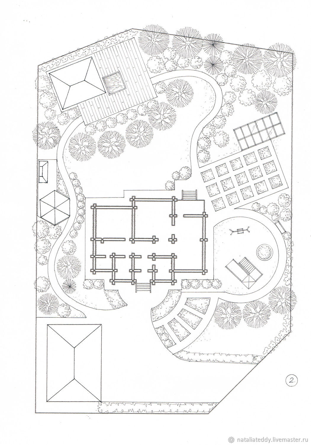 Ландшафтное проектирование купить в интернет-магазине Ярмарка Мастеров ...