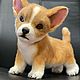 Realistic Corgi puppy, collectible toy. Stuffed Toys. zubarevairina. Online shopping on My Livemaster.  Фото №2
